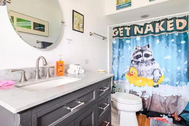 Raccoon Hideout Hot Tub Bbq Arcade Darts Villa Oakhurst Exterior foto